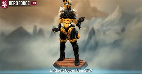 Bridgett Cyber Bee Sfw Made With Hero Forge