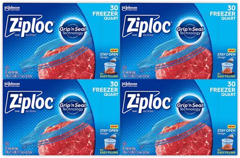 Amazon Ziploc Gallon Food Storage Freezer Slider Bags Power