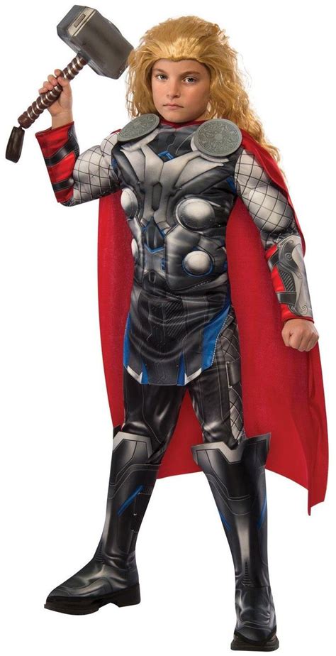 Avengers 2 Deluxe Thor Child Costume With Images Thor Halloween