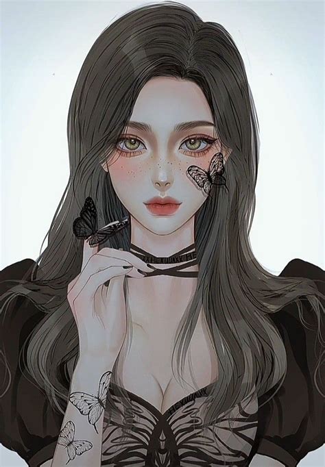 Pin By Eighteen March On Gorgeous ️ Digital Art Girl Anime Art