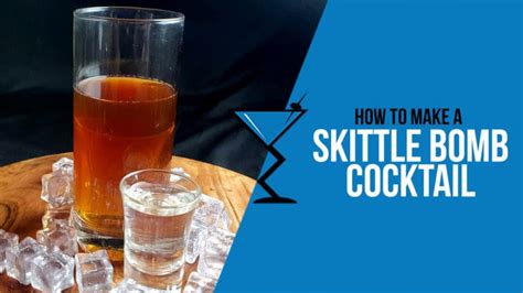 Skittle Bomb Shot Recipe - How to make a Skittle Bomb Shot - Drink Lab Cocktail & Drink Recipes