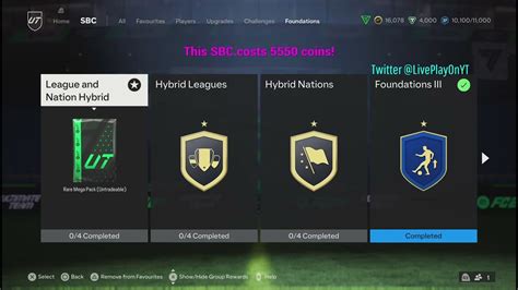 League And Nation Hybrid Puzzle Master Sbc Cheapest Method