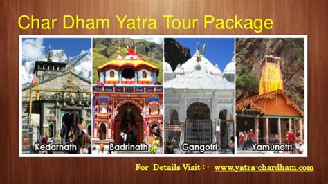 Char dham yatra tour packages