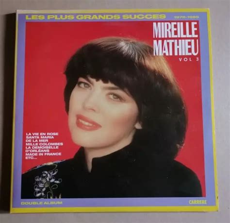 MIREILLE MATHIEU Les plus grands succès VOL 3 1975 1985 2 LP