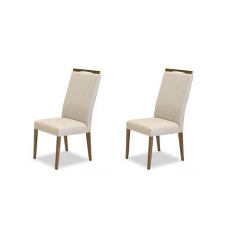 Kit Cadeiras Sala De Jantar Livia Linho Poli Ster Bege Nude Submarino