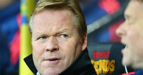 Koeman Unafraid To Make Wantaway Stars Sit In Stands Teamtalk