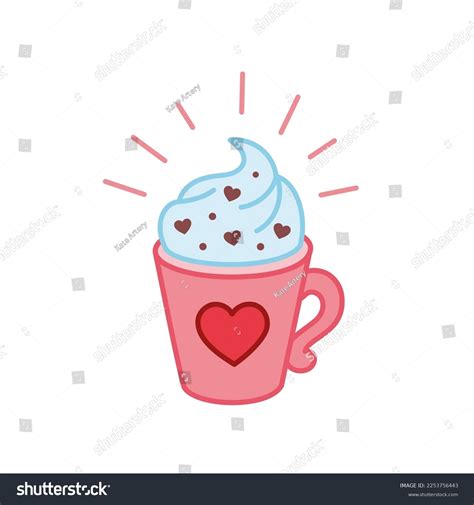 Cute Cup Hot Chocolate Clip Art Images Stock Photos D Objects Vectors Shutterstock