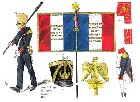 Le Plumet Rigo 89 Napoleonic Wars France Flag War Art