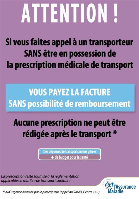 Prescription M Dicale De Transport