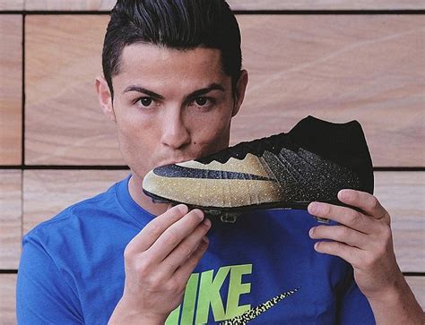 Cristiano Ronaldo Given Diamond Encrusted Nike Cr7 Boots After Ballon D