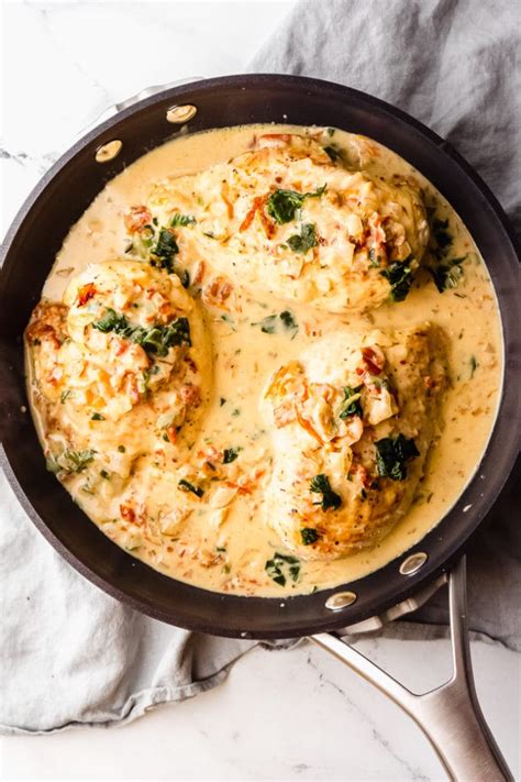 Creamy Keto Tuscan Chicken Aka Marry Me Chicken