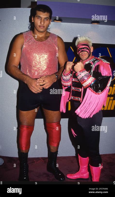 El Gigante & Sting1990 Photo By John Barrett/PHOTOlink Stock Photo - Alamy