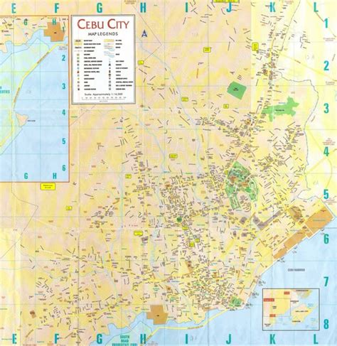 Cebu City Map - Cebu City Philippines • mappery