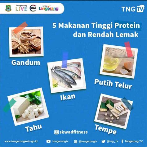 5 Makanan Tinggi Protein Dan Rendah Lemak AtmaGo