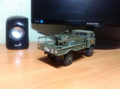 Eastern Express 35132 Army Truck GAZ 66 W Antiaircraft Gun ZU 23 2