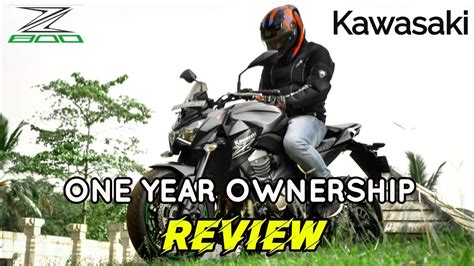 Kawasaki z one year ownership review വറ ലവൽ experience best naked bike YouTube