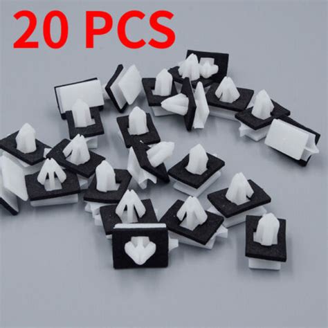 Pcs Clips With Sealer Rocker Molding Retainer For Gm Ebay