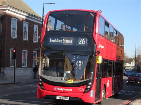 Stagecoach 11070 Yx68utn On Route 261 In Bromley Route 261 Flickr