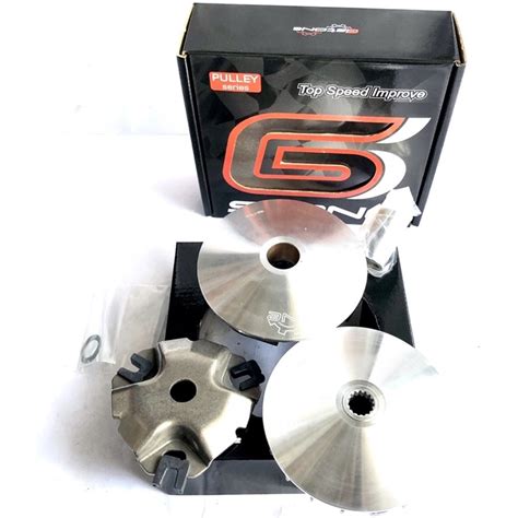 PULLEY SET WITH DRIVE FACE AND BUSHING G STONE FOR MIO SOUL I 125 MIO