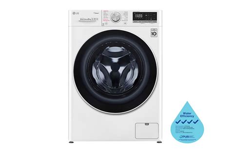 Lg Fv S W Kg Ai Direct Drive Front Load Washing Machine Lg