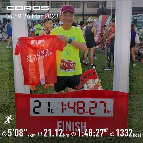 21 1 Km Run Activity On March 26 2023 By SOO HOE H On Strava