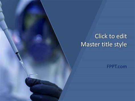 Free Scientific Research PowerPoint Template & Presentation Slide