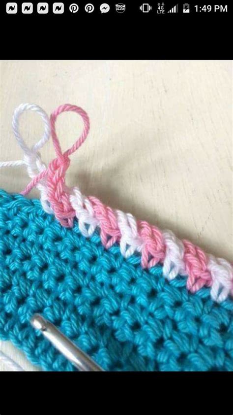 Crab Stitch Edging Learn How To Add A Finishing Touch To Your Projects