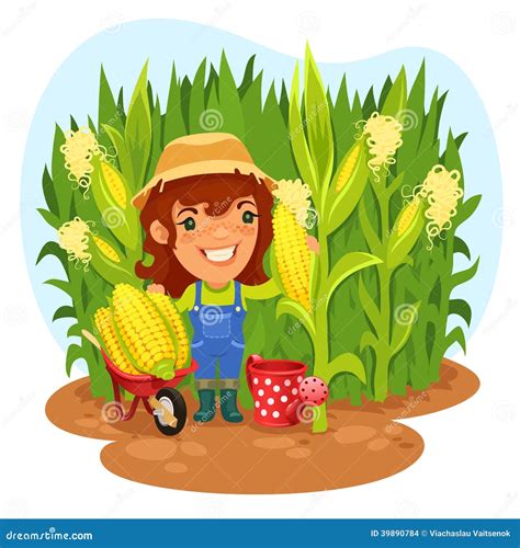 Farmer Harvesting Clipart