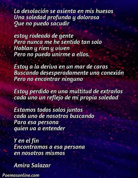 Cinco Mejores Poemas Sobre La Soledad Alma Poemas Online