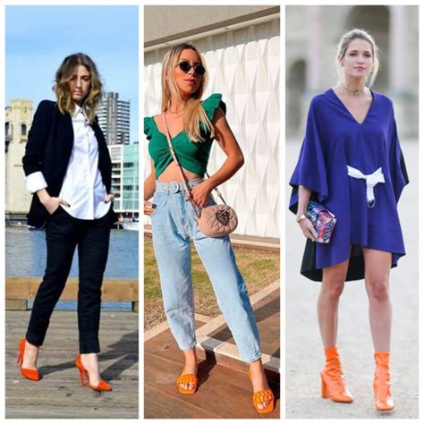 Como Combinar Zapatos Naranjas En Outfits Mujer Muy Trendy