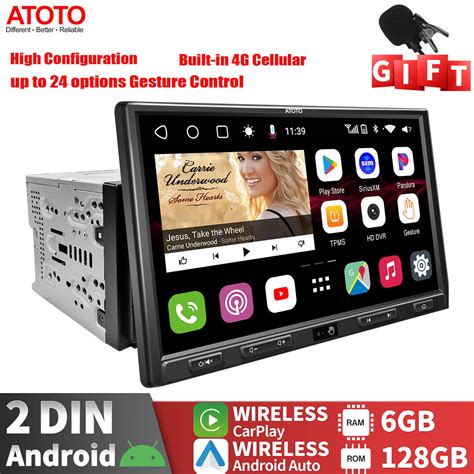 ATOTO S8 Ultra Plus 10 1in 2Din Car Stereo 6 128GB Gesture Operation