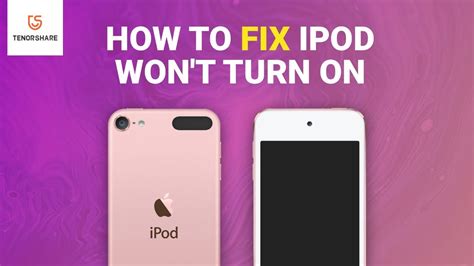 Ipod Wont Turn On How To Fix Ipod Black Screen Without Data Loss