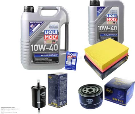 Kit Para Inspecci N Filtro Liqui Moly Aceite L W Opel Senator B