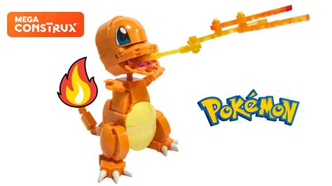 Building Mega Pokemon Charmander Lego Pokemon Speed Build Youtube