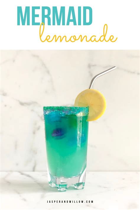 How To Make Magical Mermaid Lemonade Easy Colorful Mocktail Recipe