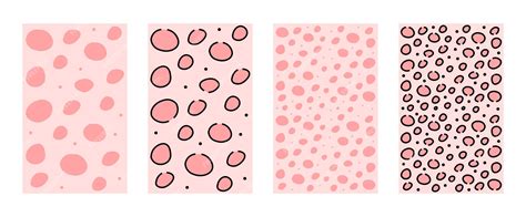 Premium Vector | Set of abstract forms patterns background vector ...