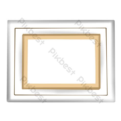 Simple Photo Frame Cartoon Illustration PNG Images | PSD Free Download ...