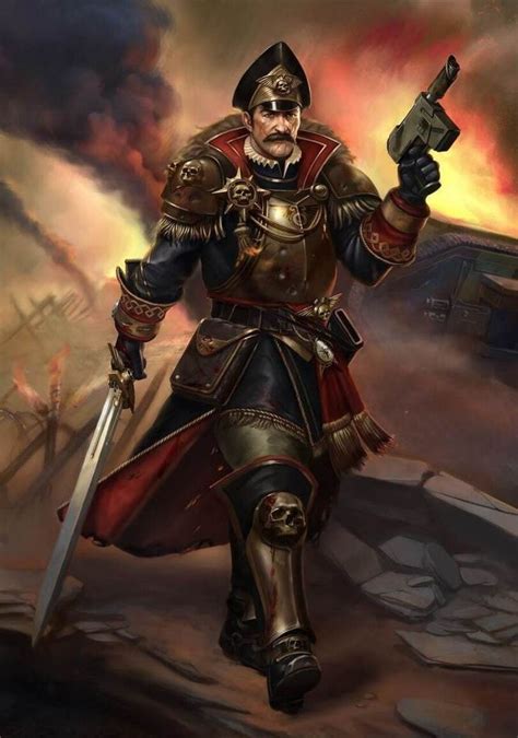 Lord Commissar Solomon De Bordaal Warhammer 40k Warhammer Warhammer