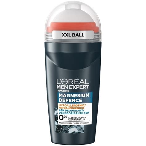 L Or Al Paris Men Expert Magnesium Defence Roll On Deodorant Ml