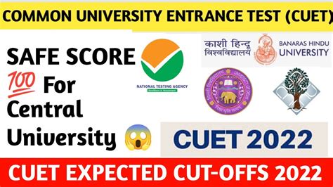 DU BHU AU CUET Cut Off 2022 Cuet Cut Off For Du Cuet Cut Off For Bhu