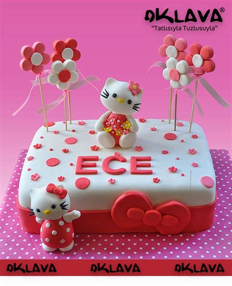 Hello Kitty Doğum Günü Pastası Hello Kitty Birthday Cake Hello Kitty