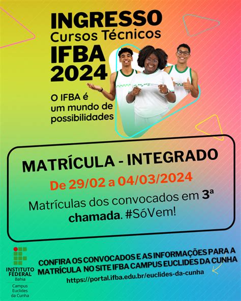 INGRESSO 2024 Convocação dos as candidatos as aprovados as para