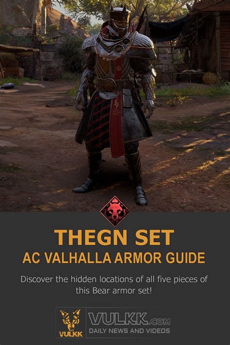 Ac Valhalla Thegn Armor Set Locations Guide Valhalla Assassins