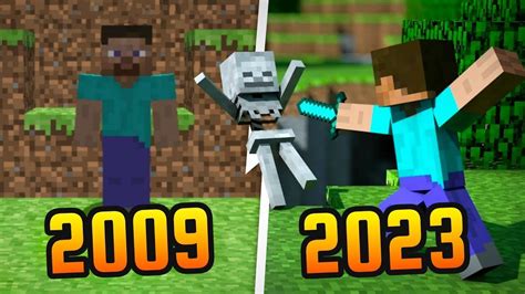 Evolution Of Minecraft With Interesting Facts Youtube