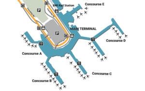 bwi_airport_concourse_terminal_map - The Travel Mentor