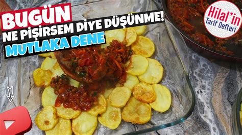 Akşama ne yemek yapsam Bugün ne pişirsem diyenler Patates Oturma