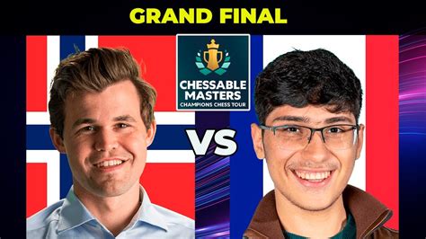 Grand Final Magnus Carlsen Vs Alireza Firouzja Chessable Masters