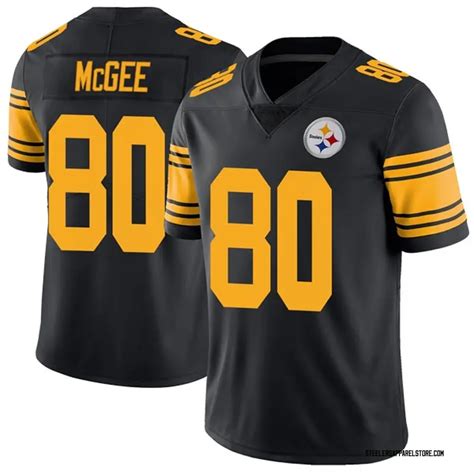 Limited Youth Jake McGee Pittsburgh Steelers Nike Color Rush Jersey - Black