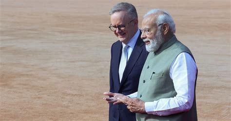 Pm Modi Raises Issue Of Temple Attacks In Australia With Anthony Albanese