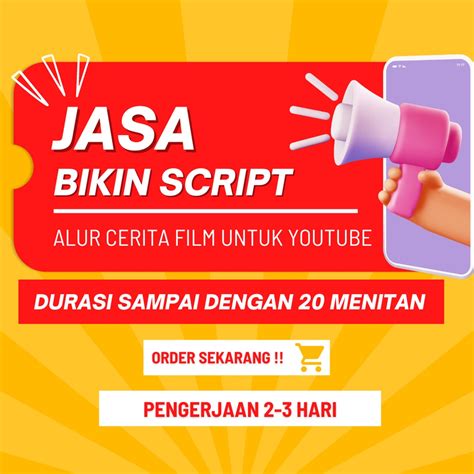 Jual Jasa bikin script alur cerita film untuk youtube | Shopee Indonesia